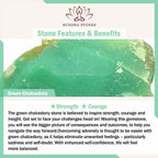 Fortune Jewel Green Chalcedony Koi Fish Strength Necklace Pendant