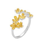 Fortune Jewel 925 Sterling Silver Osmanthus Fragrans Ring