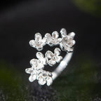 Fortune Jewel 925 Sterling Silver Osmanthus Fragrans Ring