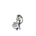 Fortune Jewel 925 Sterling Silver Plum Bossom Balance Ring