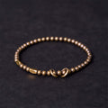 Fortune Jewel Wealth Self Care Copper Brass Beads Design Couple Bracelet
