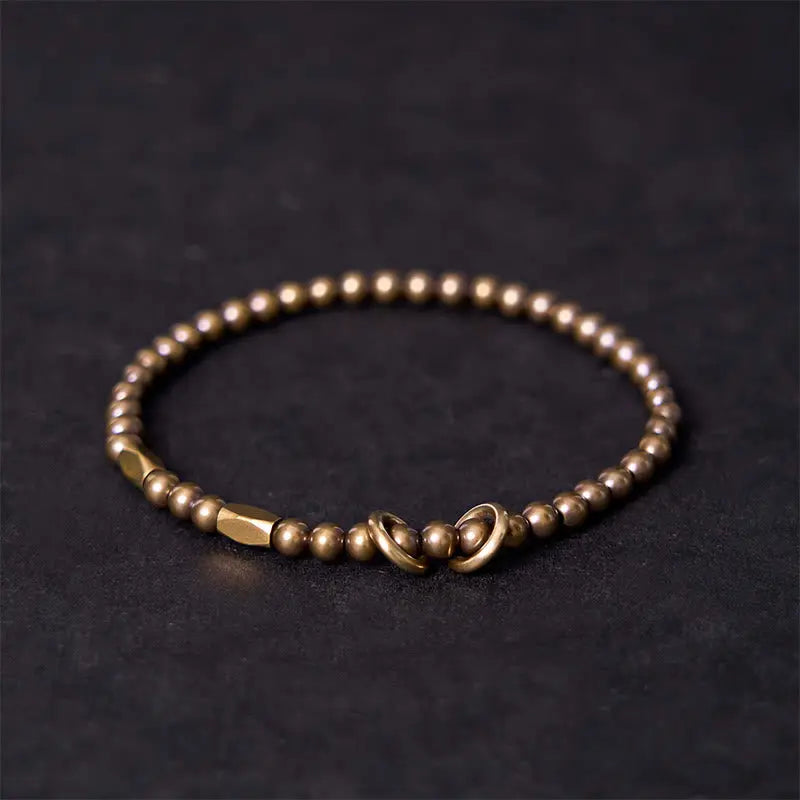Fortune Jewel "Wishing You Balance and Strength" Brass Bracelet Includes Gift Message Card Fortune Jewel