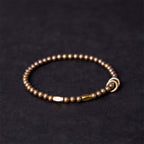 Fortune Jewel Wealth Self Care Copper Brass Beads Design Couple Bracelet