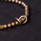 Fortune Jewel "Wishing You Balance and Strength" Brass Bracelet Includes Gift Message Card Fortune Jewel