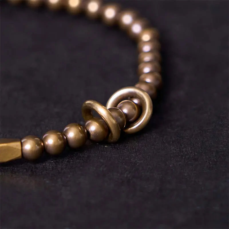 Fortune Jewel "Wishing You Balance and Strength" Brass Bracelet Includes Gift Message Card Fortune Jewel