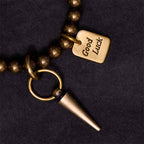 Fortune Jewel Vintage Copper Brass Beads Fortune Balance Bracelet