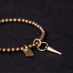 Fortune Jewel Vintage Copper Brass Beads Fortune Balance Bracelet