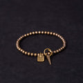 Fortune Jewel Vintage Copper Brass Beads Fortune Balance Bracelet