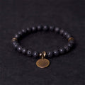 Fortune Jewel Natural Lava Rock Beads Calm Support Healing Bracelet