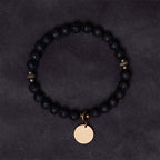 Fortune Jewel Natural Lava Rock Beads Calm Support Healing Bracelet