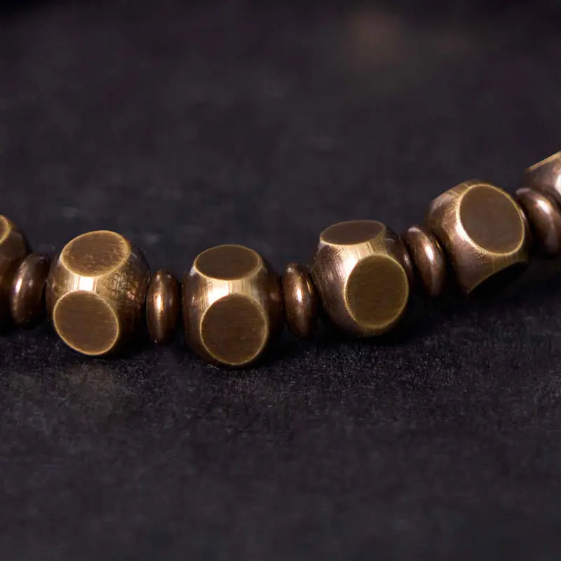 Fortune Jewel "Wishing You Balance and Strength" Brass Amulet Bracelet Includes Gift Message Card Fortune Jewel