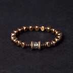 Fortune Jewel "Wishing You Balance and Strength" Brass Amulet Bracelet Includes Gift Message Card Fortune Jewel