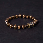 Fortune Jewel "Wishing You Balance and Strength" Brass Amulet Bracelet Includes Gift Message Card Fortune Jewel