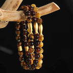 Fortune Jewel Tiger Eye Koi Fish Courage Bracelet