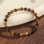 Fortune Jewel Tiger Eye Koi Fish Courage Bracelet