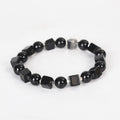 Fortune Jewel Various Crystals Black Obsidian Purification Bracelet