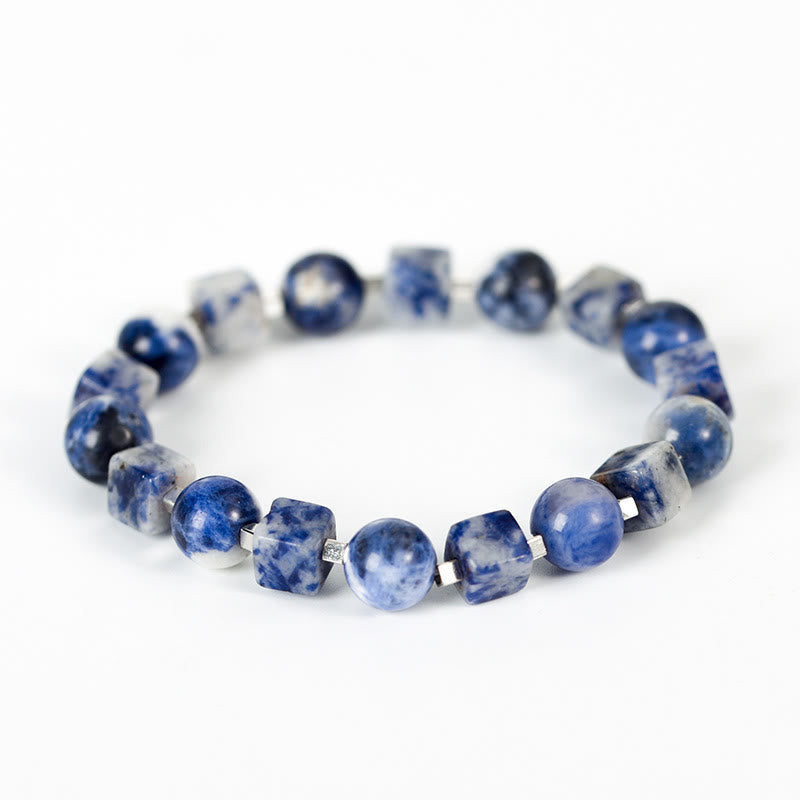 Fortune Jewel Various Crystals Black Obsidian Purification Bracelet