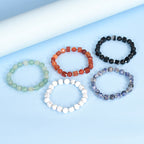 Fortune Jewel Various Crystals Black Obsidian Purification Bracelet