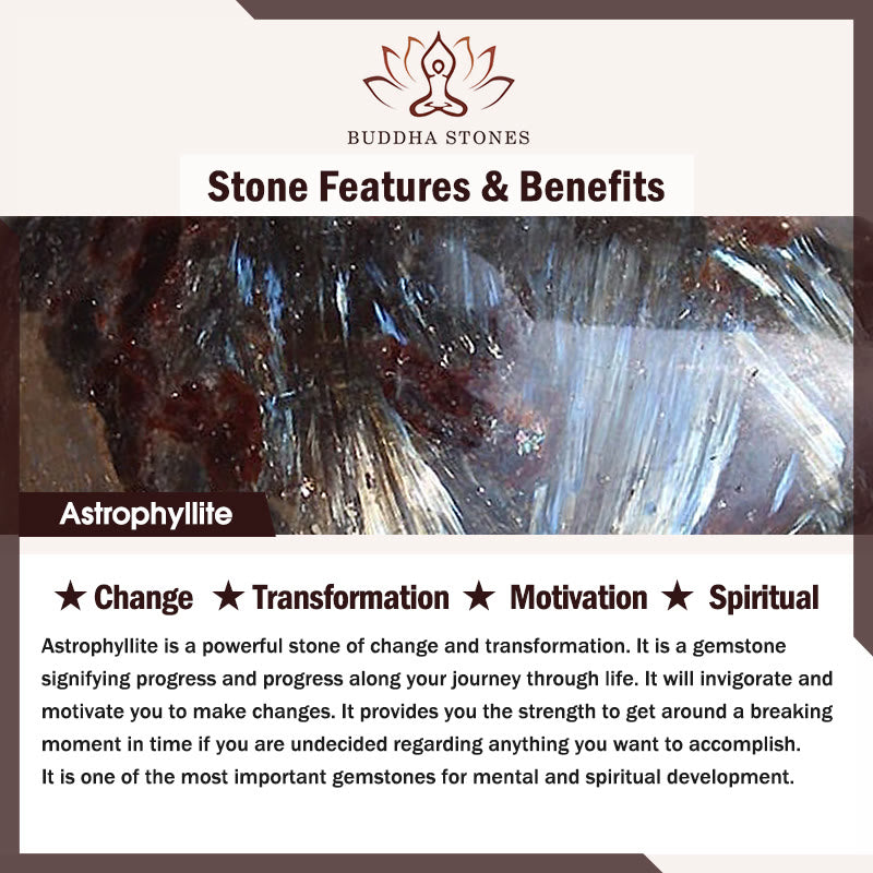 Fortune Jewel Astrophyllite Transformation Bracelet