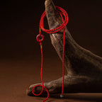 Fortune Jewel Natural Cinnabar Peace Buckle Blessing Red String Belly Chain
