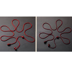 Fortune Jewel Natural Cinnabar Chinese Zodiac Gourd Calm Blessing Red String Belly Chain