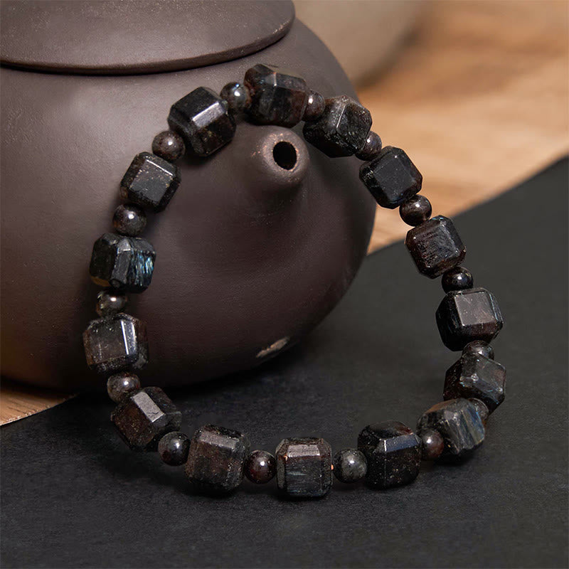 Fortune Jewel Astrophyllite Transformation Bracelet