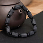 Fortune Jewel Black Tourmaline Wisdom Bracelet