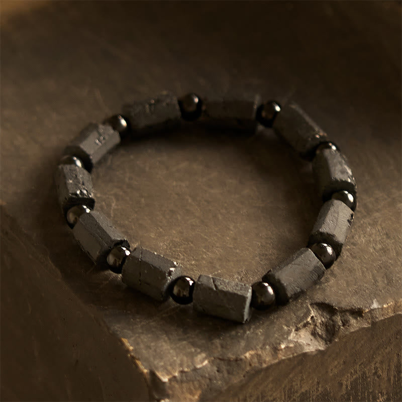 Fortune Jewel Black Tourmaline Wisdom Bracelet