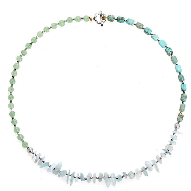 Fortune Jewel Green Emperor Stone Green Aventurine Happiness Triple Wrap Bracelet