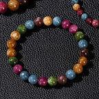 Fortune Jewel Multicolor Tourmaline Positive Bracelet