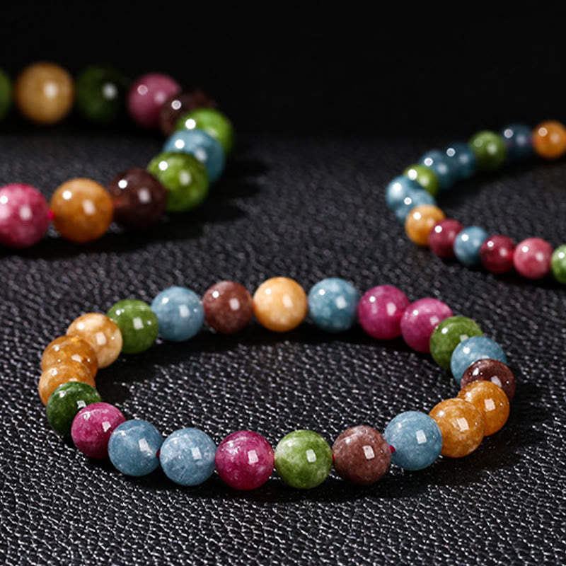 Fortune Jewel Multicolor Tourmaline Positive Bracelet