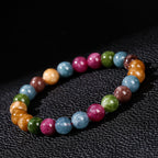 Fortune Jewel Multicolor Tourmaline Positive Bracelet
