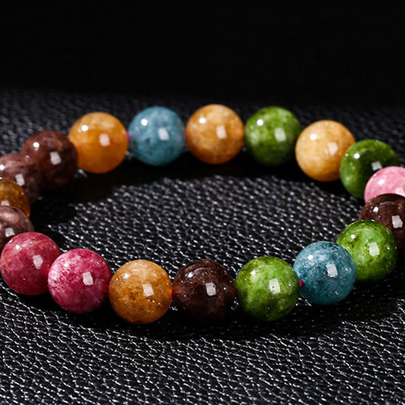 Fortune Jewel Multicolor Tourmaline Positive Bracelet