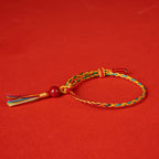 Fortune Jewel Colorful String Cinnabar Concentration Bracelet