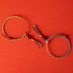 Fortune Jewel Colorful String Cinnabar Concentration Bracelet