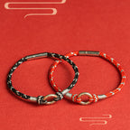 Fortune Jewel Red String 925 Sterling Silver Safe Luck Bracelet