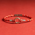 Fortune Jewel Red String 925 Sterling Silver Safe Luck Bracelet