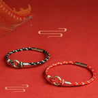 Fortune Jewel Red String 925 Sterling Silver Safe Luck Bracelet
