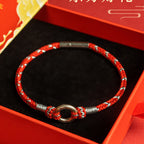 Fortune Jewel Red String 925 Sterling Silver Safe Luck Bracelet