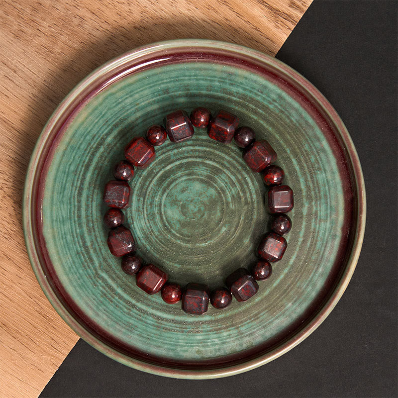 Fortune Jewel Bloodstone Strength Bracelet