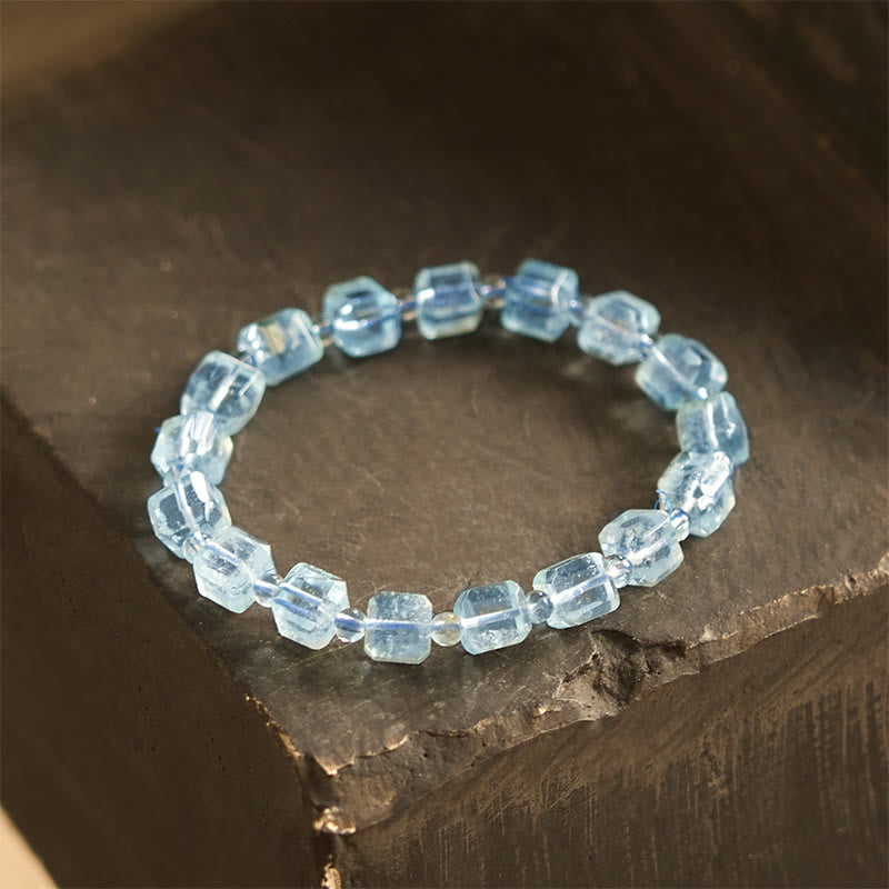 Fortune Jewel Blue Topaz Clarity Bracelet