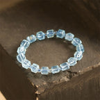 Fortune Jewel Blue Topaz Clarity Bracelet