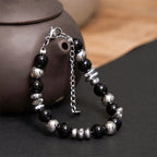 Fortune Jewel Black Onyx Fortune Bracelet