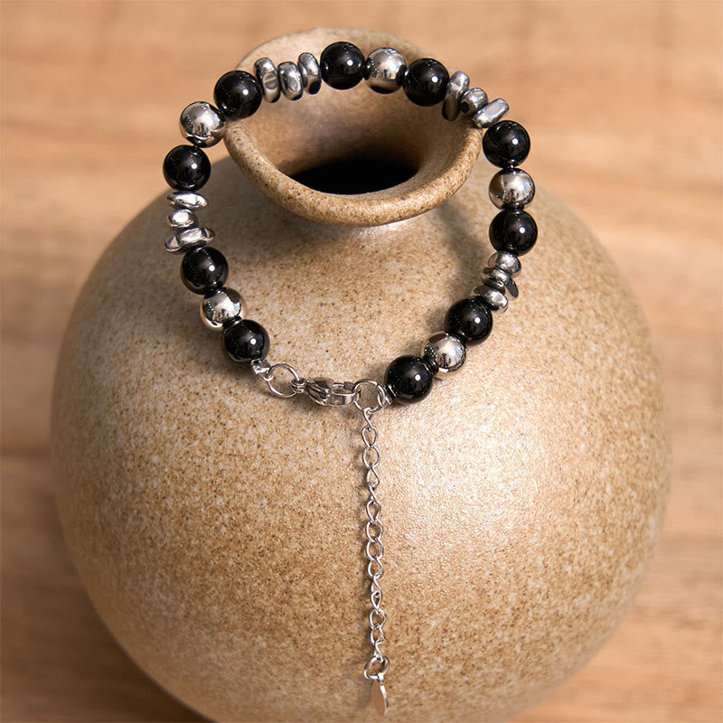 Fortune Jewel Black Onyx Fortune Bracelet