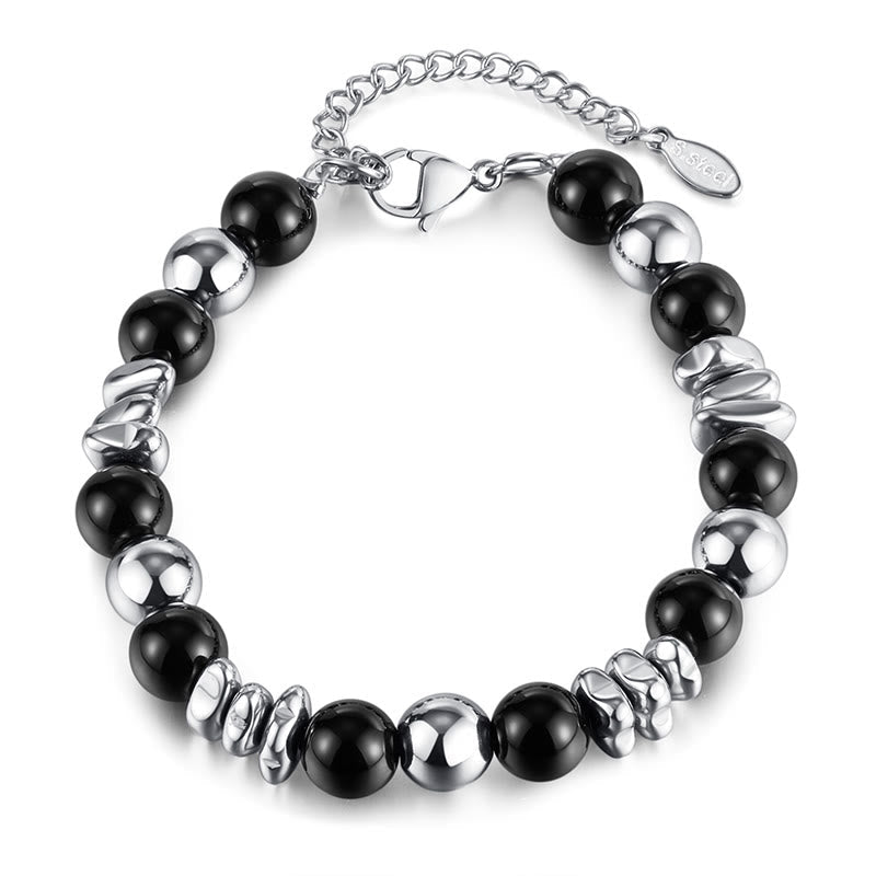 Fortune Jewel Black Onyx Fortune Bracelet