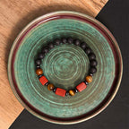 Fortune Jewel Various Crystals Lava Rock Calm Bracelet