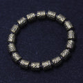 Fortune Jewel Copper Meteorite Crater Pattern Luck Bracelet
