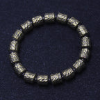 Fortune Jewel Copper Meteorite Crater Pattern Luck Bracelet