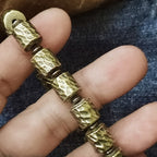 Fortune Jewel Copper Meteorite Crater Pattern Luck Bracelet