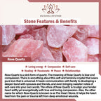Fortune Jewel Thank You Rose Quartz Citrine Rhodonite Passionate Bracelet